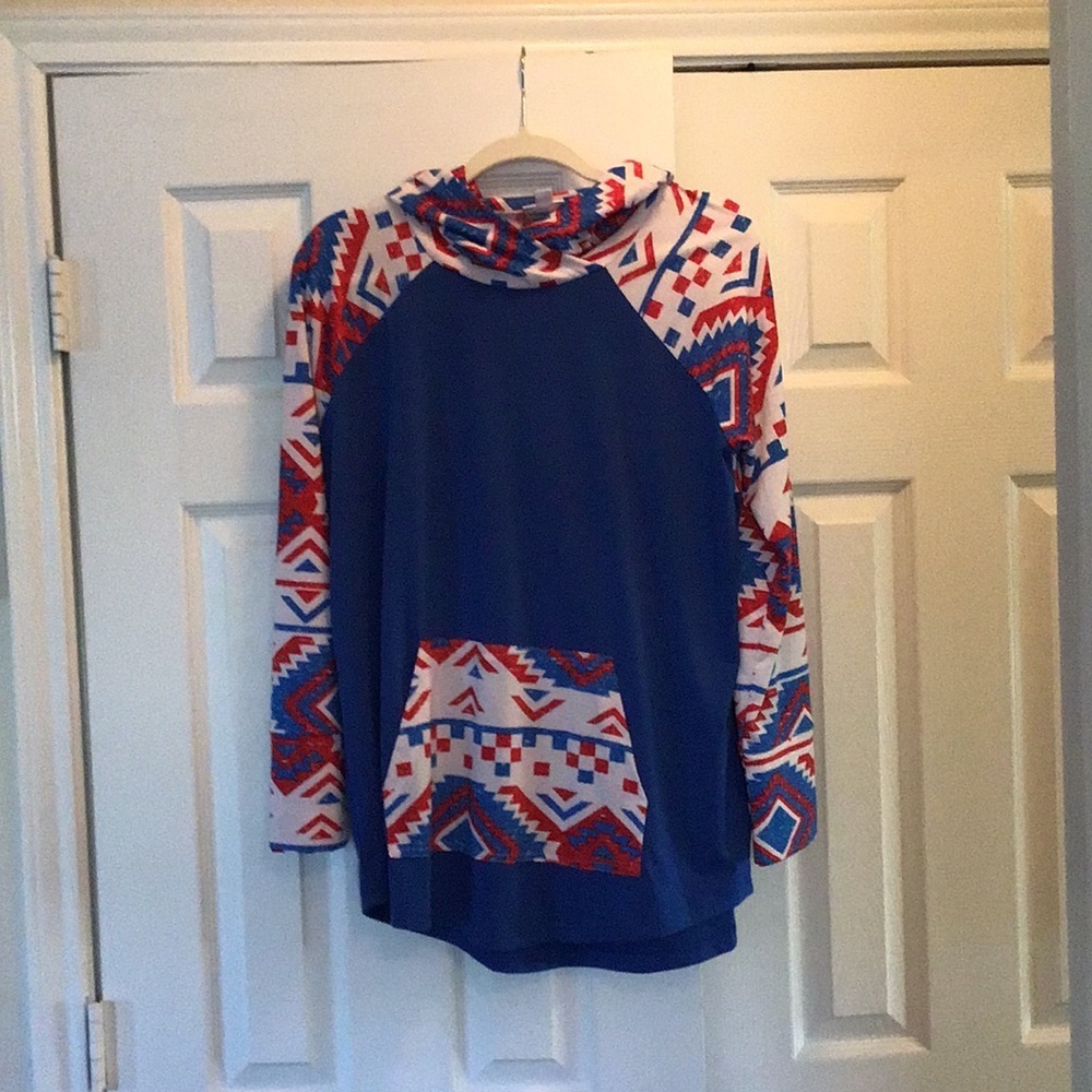 Lularoe light weight hoodie, never worn